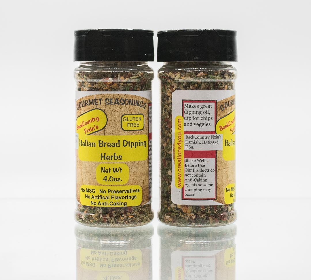 Italian Bread Dipping Blend - Gourmet Herbs Spices Seasonings Online Store  – Strawberry Tree Farms